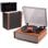 Tocadiscos Audizio Laredo 160 W RMS Bluetooth con maleta para vinilos