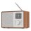 Radio Audizio Cosa-WD 30W RMS WiFi Bluetooth 5.2 DAB+ FM Alarma