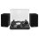 Tocadiscos Audizio RP310 + KS01 80W RMS Bluetooth USB RCA Negro