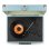 Tocadiscos Audizio RP116BL Bluetooth 3 velocidades Digitalización USB