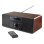 Minicadena Audizio Prato 60W RMS Bluetooth DAB+/FM CD USB Madera