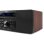 Minicadena Audizio Prato 60W RMS Bluetooth DAB+/FM CD USB Madera