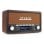 Radio Audizio Foggia 50W RMS Bluetooth 5.0 DAB+ FM con alarma