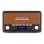 Radio Audizio Foggia 50W RMS Bluetooth 5.0 DAB+ FM Alarma AUX