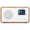 Radio Audizio Avio 30W RMS DAB+ FM Bluetooth USB Blanco TFT 2.4"