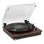Tocadiscos Audizio RP112D Bluetooth, correa, 3 velocidades, altavoces integrados