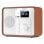 Radio Audizio Nardo 40W RMS DAB+ FM Internet Bluetooth USB Blanco
