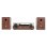Tocadiscos Audizio RP325W 60W RMS Bluetooth bidireccional Diseño madera