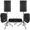 Sistema PA Vonyx VSA150S 1000W RMS Bluetooth USB Soportes Fundas