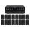 Amplificador Power Dynamics PV280BT 800W RMS Bluetooth USB SD Radio FM 8 zonas