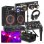 Set de sonido Max completo 700W RMS Bluetooth MP3 iluminación y humo