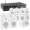 Pack sonido Power Dynamics PV260BT 600W RMS Bluetooth 6 zonas 12 altavoces