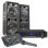 Pack sonido Max MAX212 2800W Bluetooth MP3 2 micrófonos 3 canales