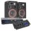 Pack sonido Max XEN-3508 500W RMS Bluetooth Mezclador STM3030 USB MP3