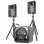 Vonyx Vx800bt – Sistema De Sonido 2.1 Activo 800w Con Bluetooth, Reproductor Usb/sd, Subwoofer 12”, 2 Altavoces 8”, Micro, Soportes, Color Negro