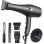 Sèche-cheveux Ionique Professionnel Dam Electronics 3 Températures 2 Vitesses avec Accessoires