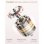 Sèche-cheveux Ionique Professionnel Dam Electronics Mini Air 2200W 4 Températures 2 Vitesses Blanc