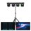 Barra de cabeza móvil BeamZ Panther Quatro con 4 cabezales LED RGBW y trípode