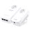 Adaptador de red PowerLine TP-Link AV1300 Kit 2 unidades Wi-Fi 5 Gigabit
