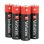 Pile AA Verbatim Alcaline 1,5 V Premium Nero/Rosso Blister 4 Unità