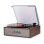 Tocadiscos Audizio Reno-WD Bluetooth Madera 3 Velocidades Altavoces Integrados