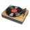 Tocadiscos Fenton RP162LW Bluetooth USB 3 Velocidades Grabador MP3