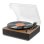 Tocadiscos Fenton RP161 50 W RMS Bluetooth tracción por correa madera