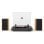 Tocadiscos Audizio RP335BB 80W RMS Bluetooth 5.3 USB MP3 madera bambú