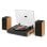 Tocadiscos Audizio RP335BB 80W RMS Bluetooth 5.3 USB MP3 madera bambú