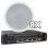 Sistema sonido Power Dynamics CSPB8 8 altavoces 100V Bluetooth 120W RMS