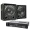 Subwoofers Max Noche Oscura 15SUB 1200W RMS Amplificador Vonyx VXA-3000