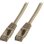 Cable de red MCL Cat6a F/UTP 0,5 m RJ-45 a RJ-45 Gris
