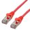 Cable de red MCL RJ45 Cat6 0,5 m Rojo F/UTP