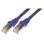 Cable de red MCL RJ45 Cat6 0,5 m Azul blindado F/UTP