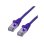 Cable de red MCL Cat6 5 m púrpura F/UTP RJ-45