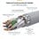 Cavo di Rete StarTech CAT8 1m Snagless S/FTP Bianco 25G/40G PoE++ 100W