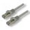 Cable de red MCL Cat7 S/FTP 0,3 m Gris RJ-45 a RJ-45