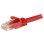 Cable réseau StarTech Cat6 Snagless 3m Rouge UTP