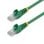 Netzwerkkabel Cat5e StarTech 2m Grün RJ45 ohne Haken PoE