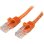 Cavo di rete StarTech Cat5e 3m arancione UTP RJ45 senza aggancio