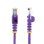 Cable réseau StarTech Cat5e UTP 10 m violet RJ45 sans accrocs