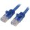 Cable réseau StarTech Cat5e UTP 10 m bleu RJ45 sans accrocs