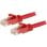 Cable de red StarTech Cat6 UTP 15 m Rojo Gigabit Ethernet PoE