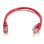 Cavo di rete C2G Cat6 U/UTP 5 m Rosso