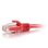 Cavo di rete C2G Cat6 U/UTP 5 m Rosso