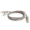 Cable de red Cat6 UTP de 3 m con funda antienganche C2G gris