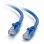 Cable reseau C2G Cat5e UTP 5 m anti enganche bleu