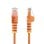 Cable de red Ethernet CAT6 StarTech.com Naranja de 2m Snagless Slim 28AWG PoE 100W