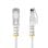 Cavo di Rete Ethernet CAT6 Sottile StarTech.com 1,5 m Bianco