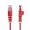 Cavo di Rete StarTech CAT6 Sottile Rosso 1m Senza Ganci PoE 100W UTP